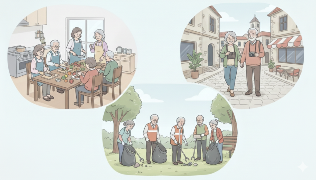 学び・交流系（旅行・料理教室・ボランティアほか）