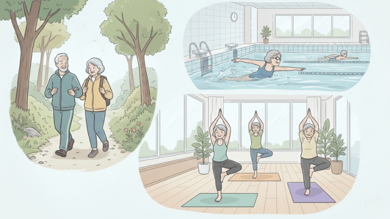 体を動かす系（ウォーキング・水泳・ヨガほか）