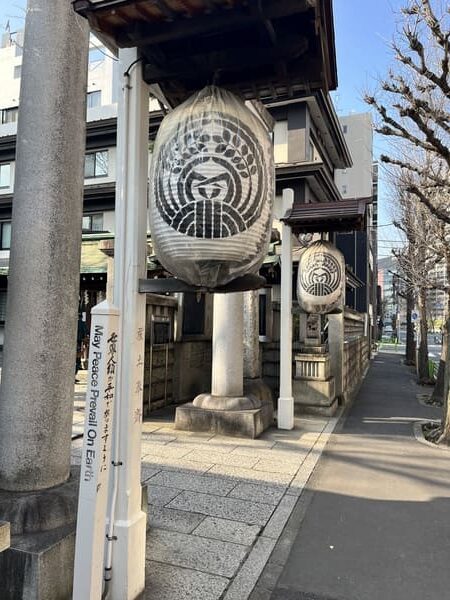鐵砲洲稲荷神社入口