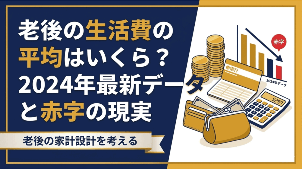 老後の生活費の平均はいくら？2024年最新データと赤字の現実