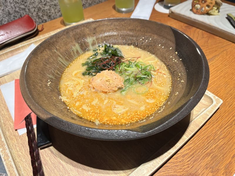 おいしそうなあんこうラーメン